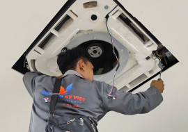 VỆ SINH MÁY LẠNH ÂM TRẦN