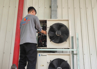 VỆ SINH MÁY LẠNH TẠI BÌNH HƯNG HÒA