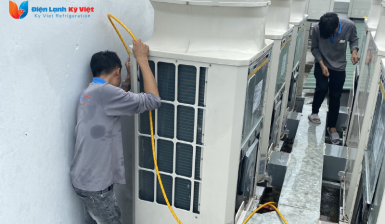 VỆ SINH MÁY LẠNH TẠI BẾN LỨC