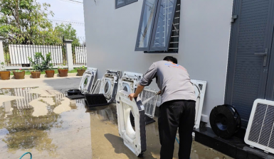VỆ SINH MÁY LẠNH TẠI TRẢNG BÀNG